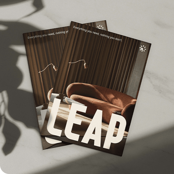 LEAP branded materials